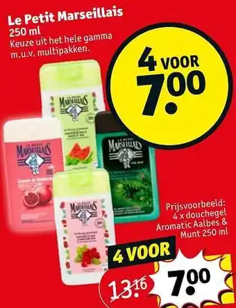 Kruidvat Douchegel aromatic aalbes + munt aanbieding