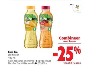 Colruyt Fuze tea aanbieding