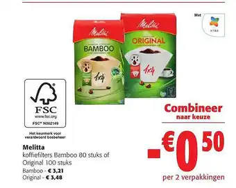 Melitta koffiefilters