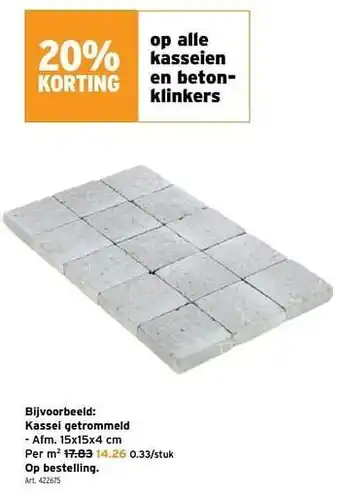 Kassei getrommeld
