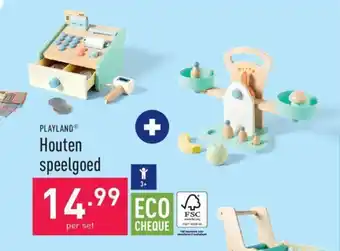 ALDI Playland Houten speelgoed per set aanbieding