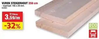 Vuren steigerhout 195x29mm