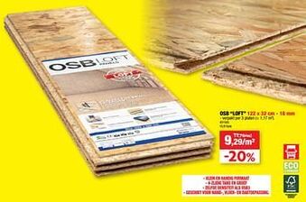 Hubo Osb loft aanbieding