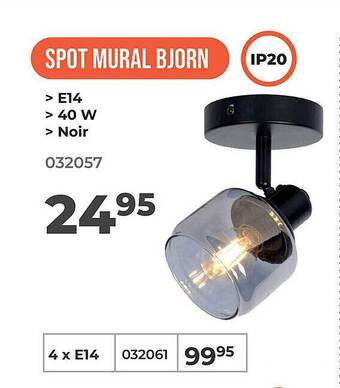 Mr Bricolage Spot mural bjorn aanbieding