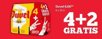 Spar Duvel 6,66 aanbieding