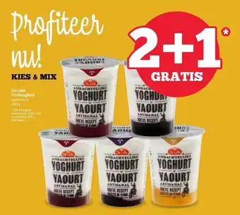 Spar De lelie fruityoghurt aanbieding