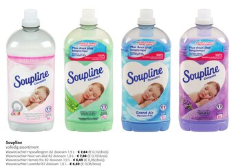 Colruyt Soupline wasverzachter hypoallergeen 82 dosissen 1.9L aanbieding