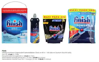 Colruyt Finish glansspoelmiddel citroengeur 800ML aanbieding