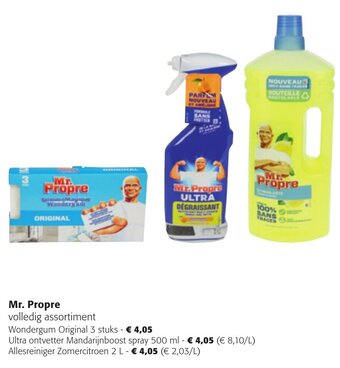 Colruyt Mr. Propre wondergum original 3 stuks aanbieding