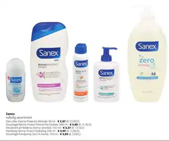 Colruyt Sanex deo-roller dermo protector minerals 50ML aanbieding