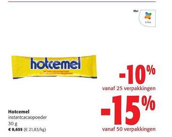 Colruyt Hotcemel instantcacaopoeder aanbieding