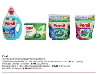Colruyt Persil vloeibaar wasmiddel aanbieding