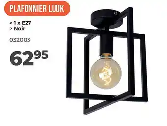 Plafonnier luuk
