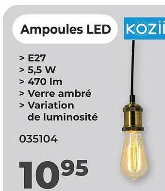 Mr Bricolage Ampoules led aanbieding