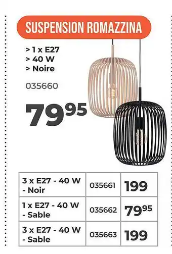 Mr Bricolage Suspension romazzina aanbieding