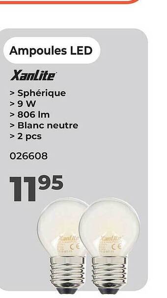 Mr Bricolage Ampoules led aanbieding