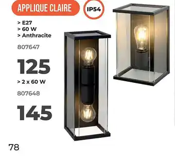 Applique claire