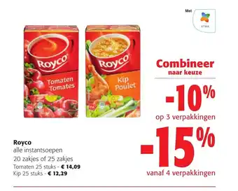 Colruyt Royco tomaten 25 stuks aanbieding