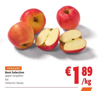 Colruyt Boni selection appel coryphee los aanbieding