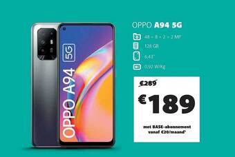 Base Oppo a94 5g aanbieding