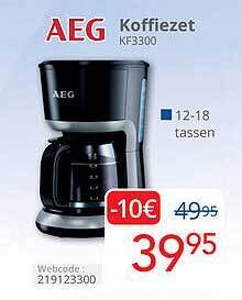 Eldi Aeg koffiezet aanbieding