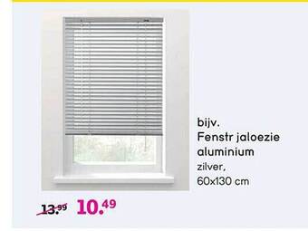 Leen Bakker Fenstr jaloezie aluminium aanbieding