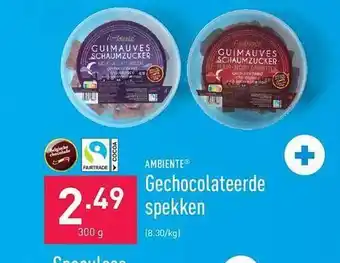 ALDI Ambiente gechocolateerde spekken aanbieding