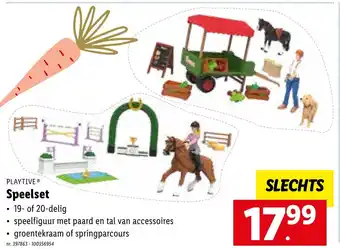 Lidl Playtive speelset nr. 397863 aanbieding