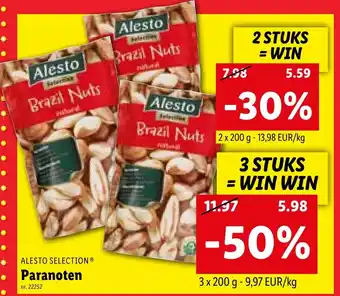 Lidl Alesto paranoten nr. 22252 aanbieding