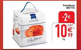 Cora Panettone motta aanbieding