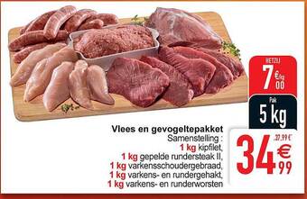 Cora Vlees en gevogeltepakket aanbieding