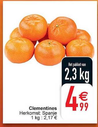 Cora Clementines aanbieding