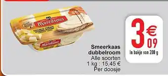 Cora Smeerkaas dubbelroom aanbieding