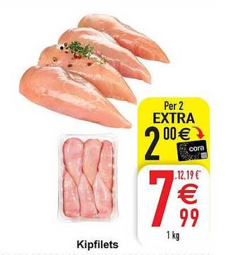 Cora Kipfilets aanbieding