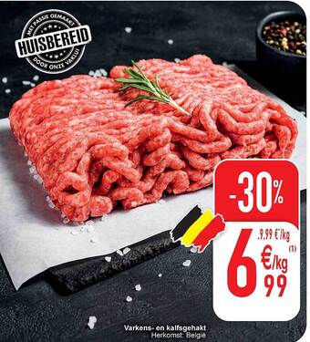 Cora Varkens en kalfsgehakt aanbieding