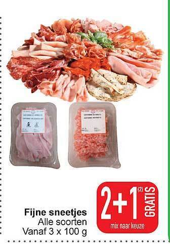 Cora Fijne sneetjes aanbieding