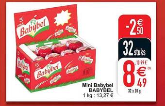 Cora Mini babybel aanbieding