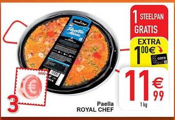 Cora Paella royal chef aanbieding
