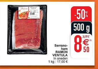 Cora Serranoham ramon ventula aanbieding