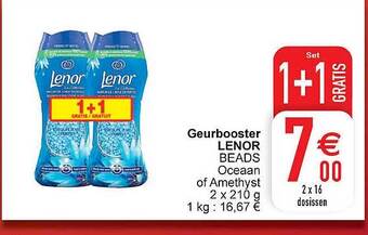 Cora Geurbooster lenor beads aanbieding