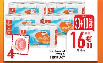 Cora Keukenrol aanbieding