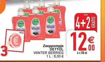 Cora Zeeppompje dettol aanbieding