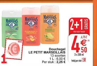 Cora Douchegel le petit marseillais aanbieding