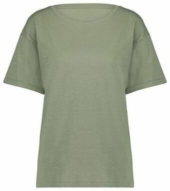 HEMA HEMA Dames T-shirt Lichtgroen (lichtgroen) aanbieding