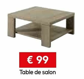Table de salon