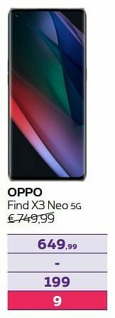 Proximus Oppo find x3 neo 5g aanbieding