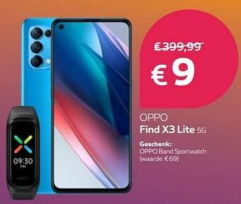 Proximus Oppo find x3 lite 5g aanbieding