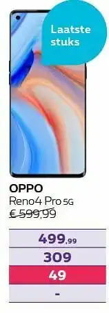 Proximus Oppo reno4 pro 5g aanbieding