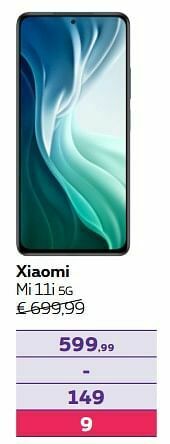 Proximus Xiaomi mi 11i 5g aanbieding