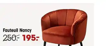 Kwantum Fauteuil nancy aanbieding